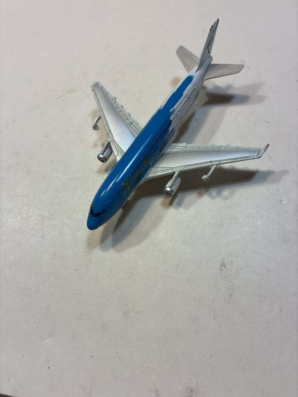 Vacation Line Diecast Metal Airplane Toy